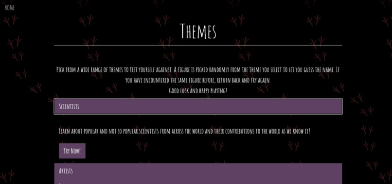 Who's clues – screenshot 1