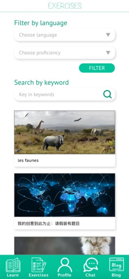 Lingua – screenshot 2