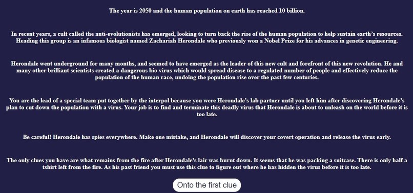 Anti-evolution Investigation – screenshot 1