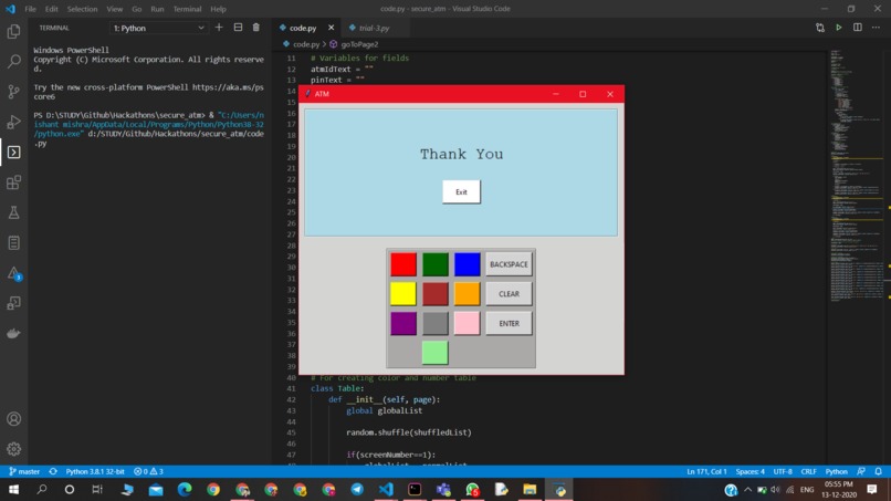 Secure Atm – screenshot 1
