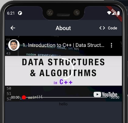 A Mobile App – screenshot 2