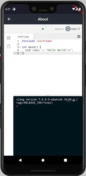 A Mobile App – screenshot 4