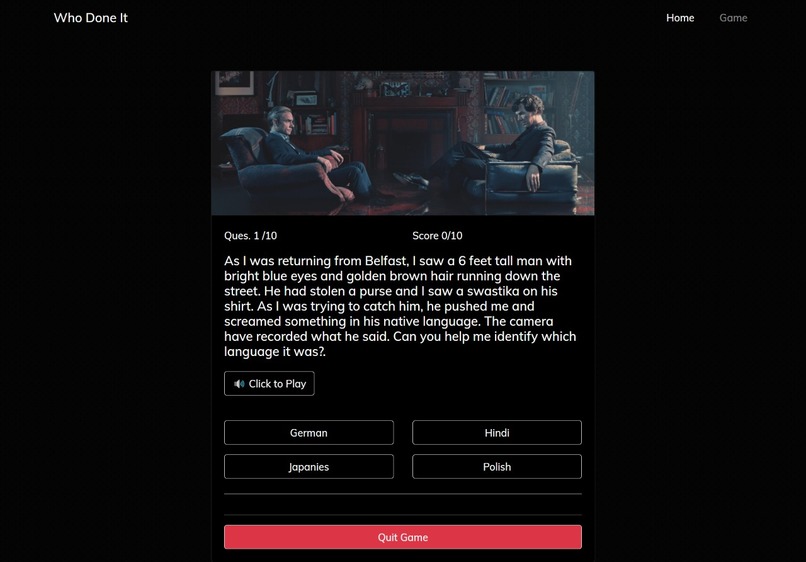 Who done it, Sherlock? – screenshot 3