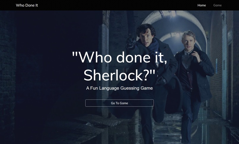 Who done it, Sherlock? – screenshot 1