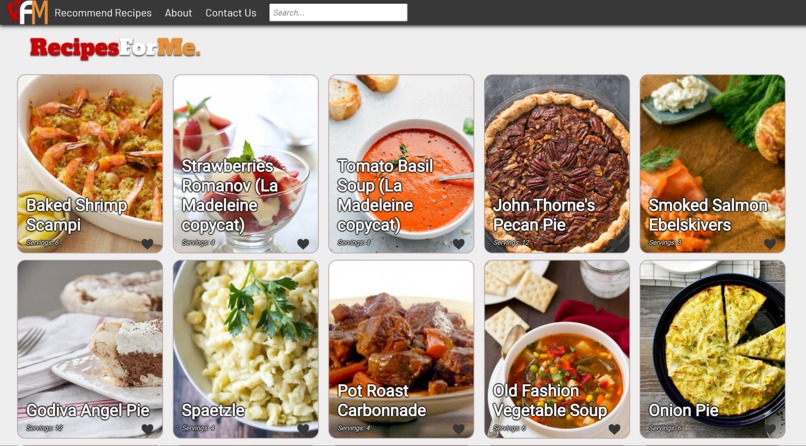 Recipes For Me – screenshot 2