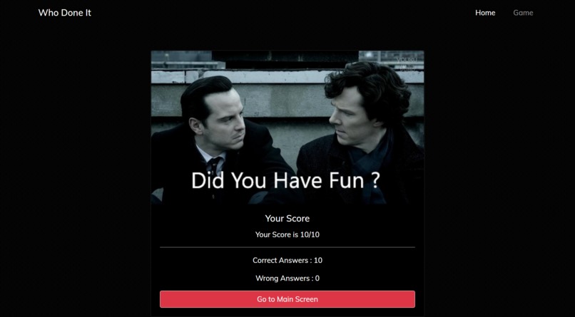 Who done it, Sherlock? – screenshot 4
