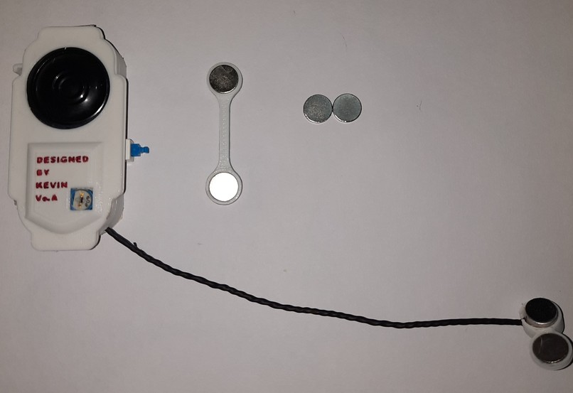 Portable voice amplifier for masks/shields – screenshot 1