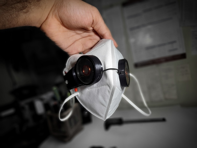 Portable voice amplifier for masks/shields – screenshot 4