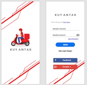 SI4303-Aplikasi Kuy Antar – screenshot 1