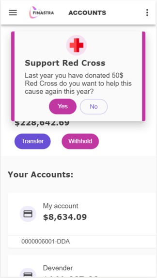 CharityMinder – screenshot 1