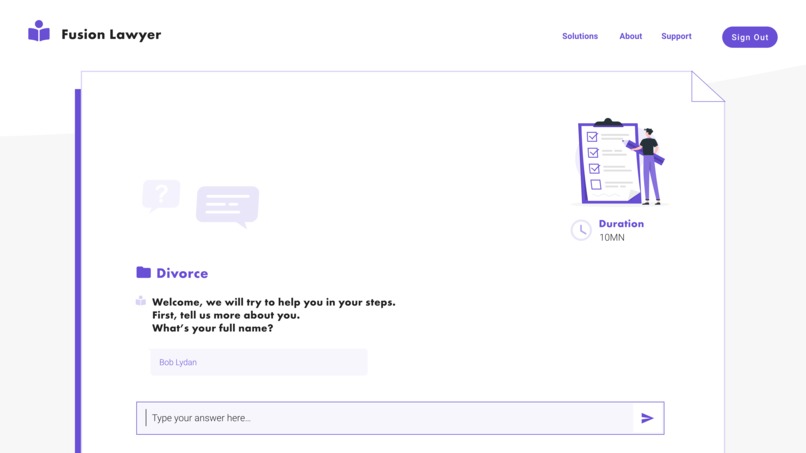 Fusion Lawyer – screenshot 2
