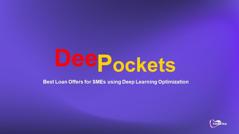Deep Pockets - Loan Offers for SMEs using Deep Learning – screenshot 1
