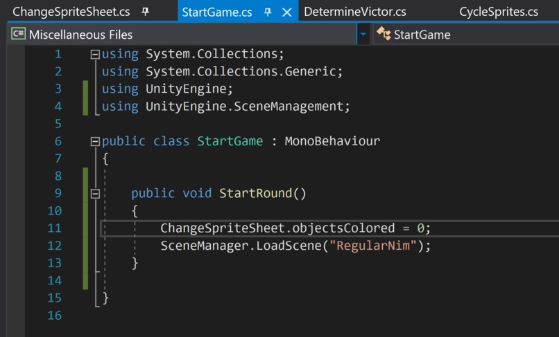 Nim – screenshot 1