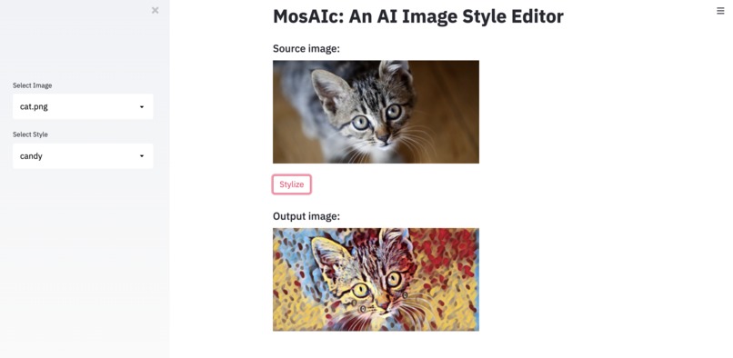 MosAIc – screenshot 1