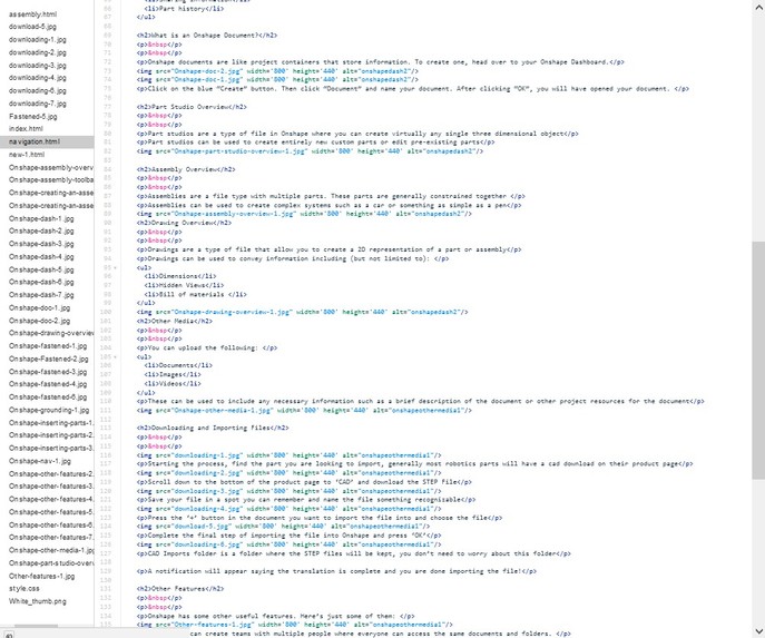 Steve website – screenshot 6
