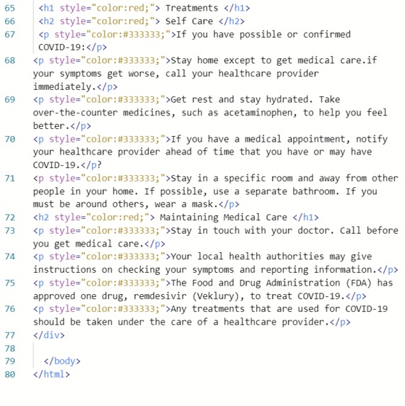 Getting reliable information – screenshot 4