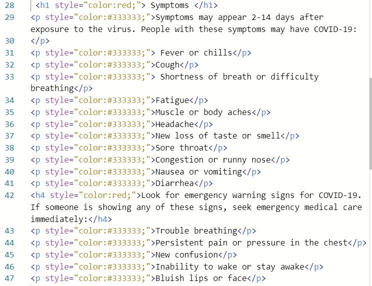 Getting reliable information – screenshot 5