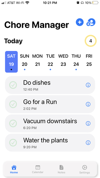 Chore Manager – screenshot 1