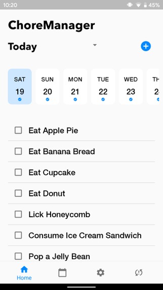 Chore Manager – screenshot 2