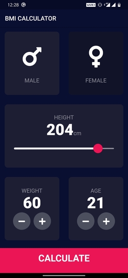 BMI – screenshot 3