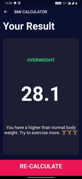 BMI – screenshot 4
