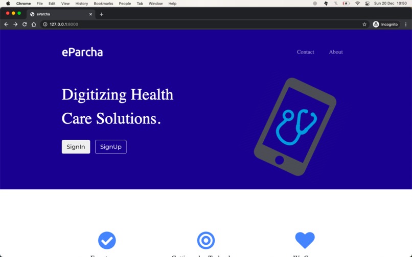 EParcha – screenshot 1