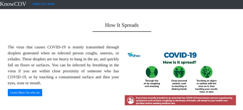 KnowCOV – screenshot 4