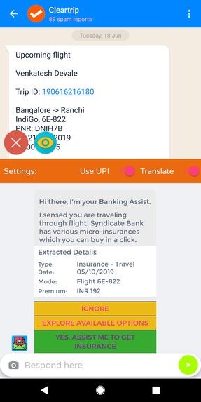 Omniassist, Financial Ghost Assistant for the Next Billion – screenshot 7