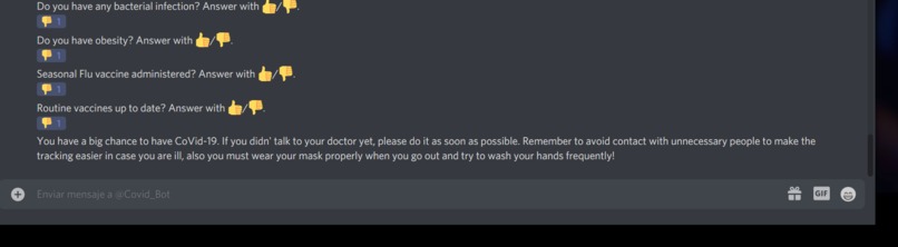 Peadriatic patient discord bot predict – screenshot 1