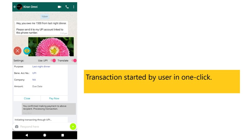 Omniassist, Financial Ghost Assistant for the Next Billion – screenshot 4