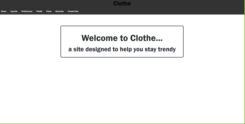 CLOTHE – screenshot 1