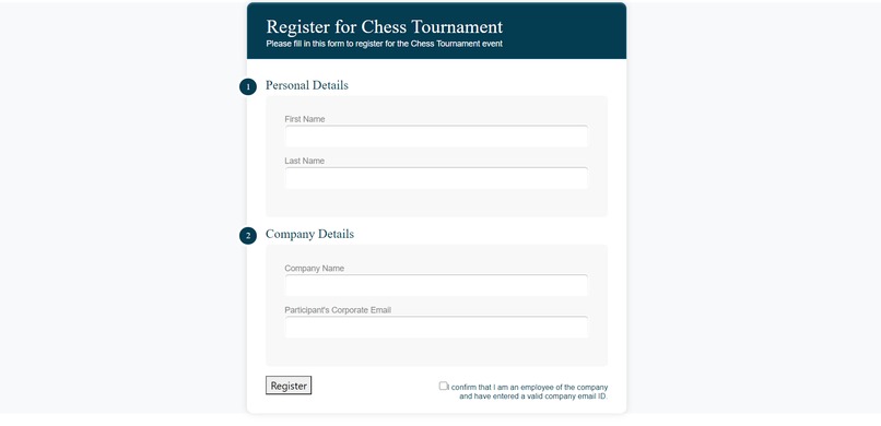 Corporate Event – screenshot 6