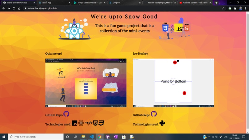 We're upto snow good – screenshot 1