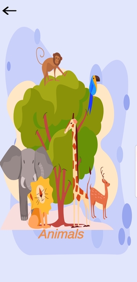 Visual Learning for Kids using Augmented Reality – screenshot 1