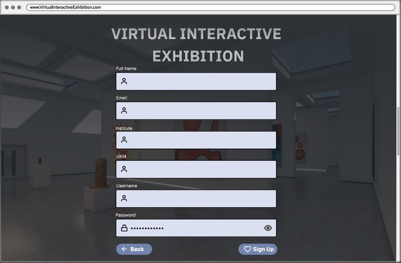 SI4305 - Virtual Interactive Exhibition – screenshot 4