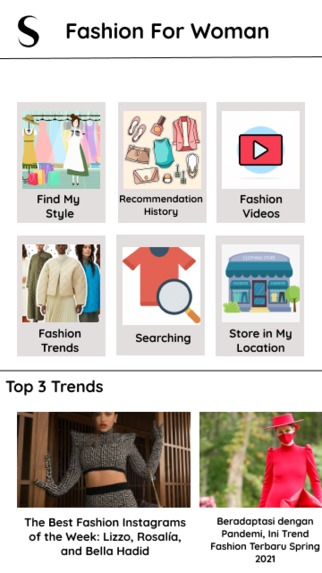 SI4305 - Schau, Aplikasi Rekomendasi Fashion dan Skincare – screenshot 1