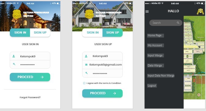SI4306 - Sistem Keamanan Perumahan – screenshot 1
