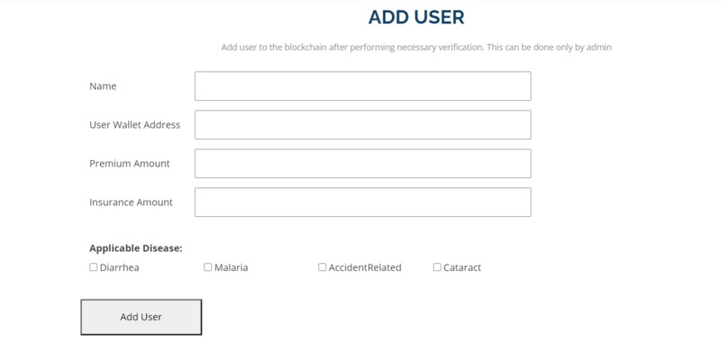 HealthChain – screenshot 2