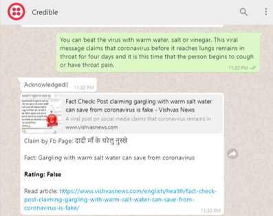 Credible - Helping build a Digitally Responsible Society – screenshot 4