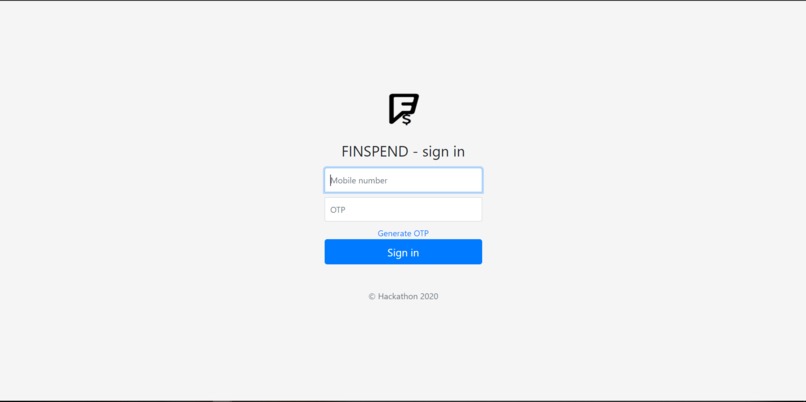 FINSPEND – screenshot 1