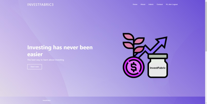 InvestFabric  – screenshot 2
