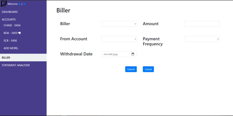 FINSPEND – screenshot 3