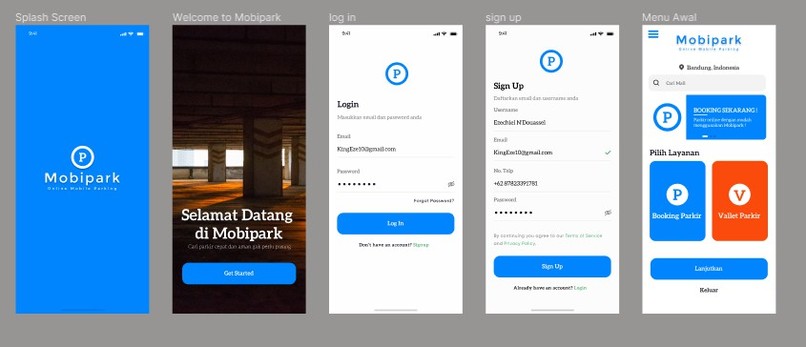 SI4304 - Mobipark – screenshot 1