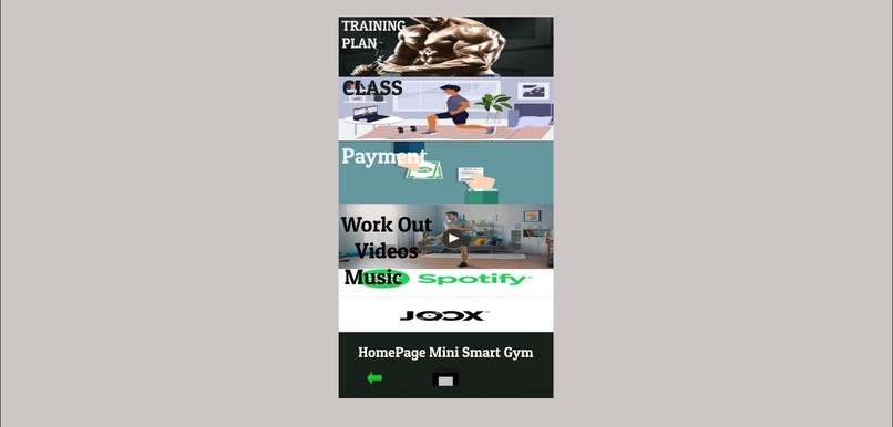 SI4306-MINI SMART GYM – screenshot 1