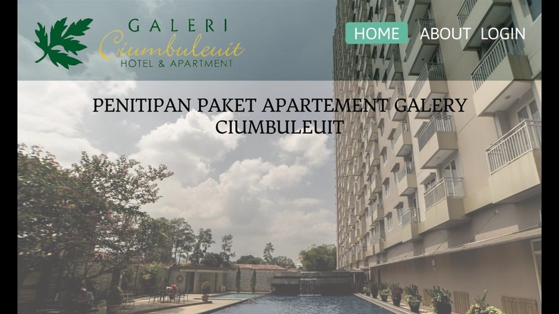 SI4304 - APLIKASI PENITIPAN PAKET – screenshot 1