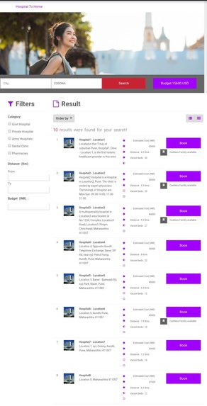 H2H- Hospital to Home – screenshot 4
