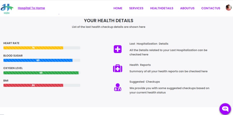 H2H- Hospital to Home – screenshot 6