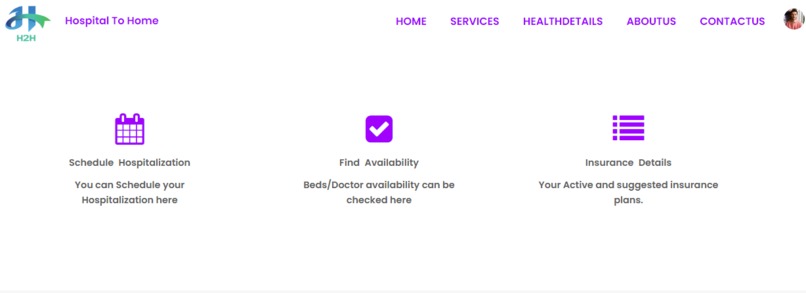 H2H- Hospital to Home – screenshot 7