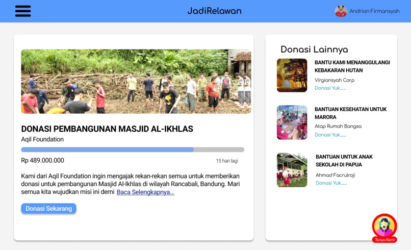 SI4304 - JadiRelawan – screenshot 2