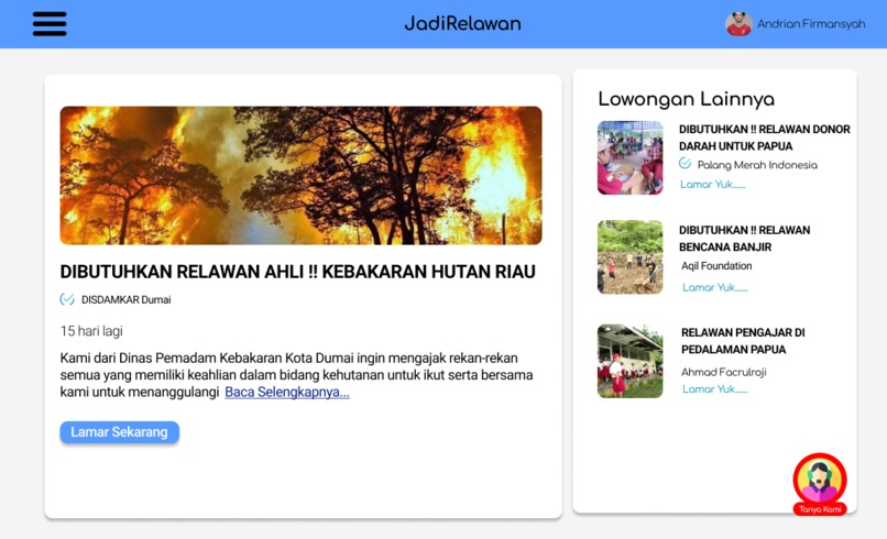 SI4304 - JadiRelawan – screenshot 4
